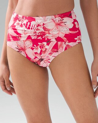 High-Waist Wrap Bikini Bottom