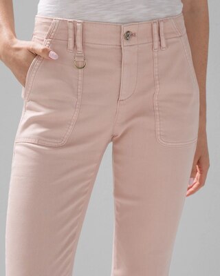 Mid-Rise Everyday Soft Denim™ Utility Slim Ankle Jeans