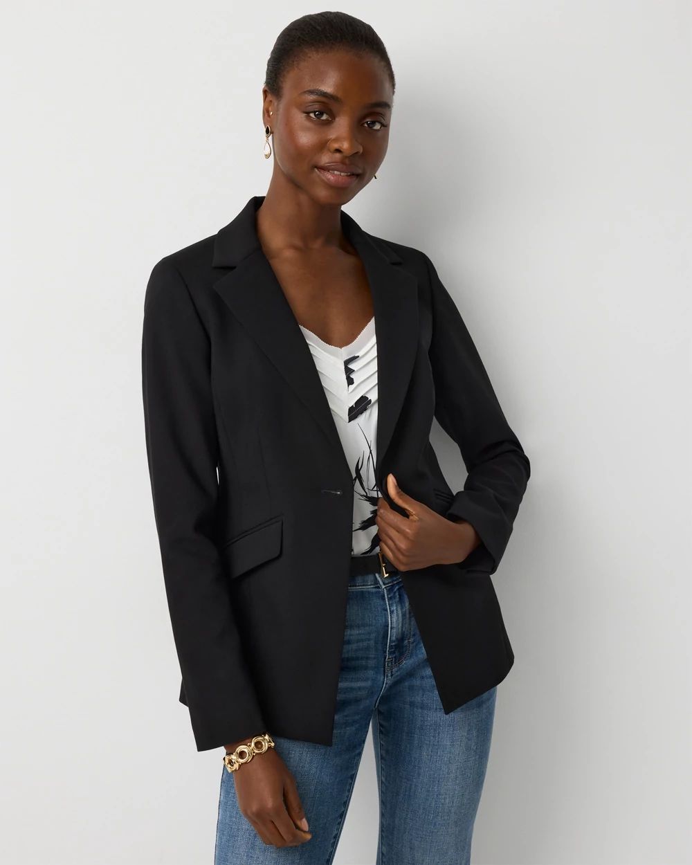 WHBM® One-Button Blazer