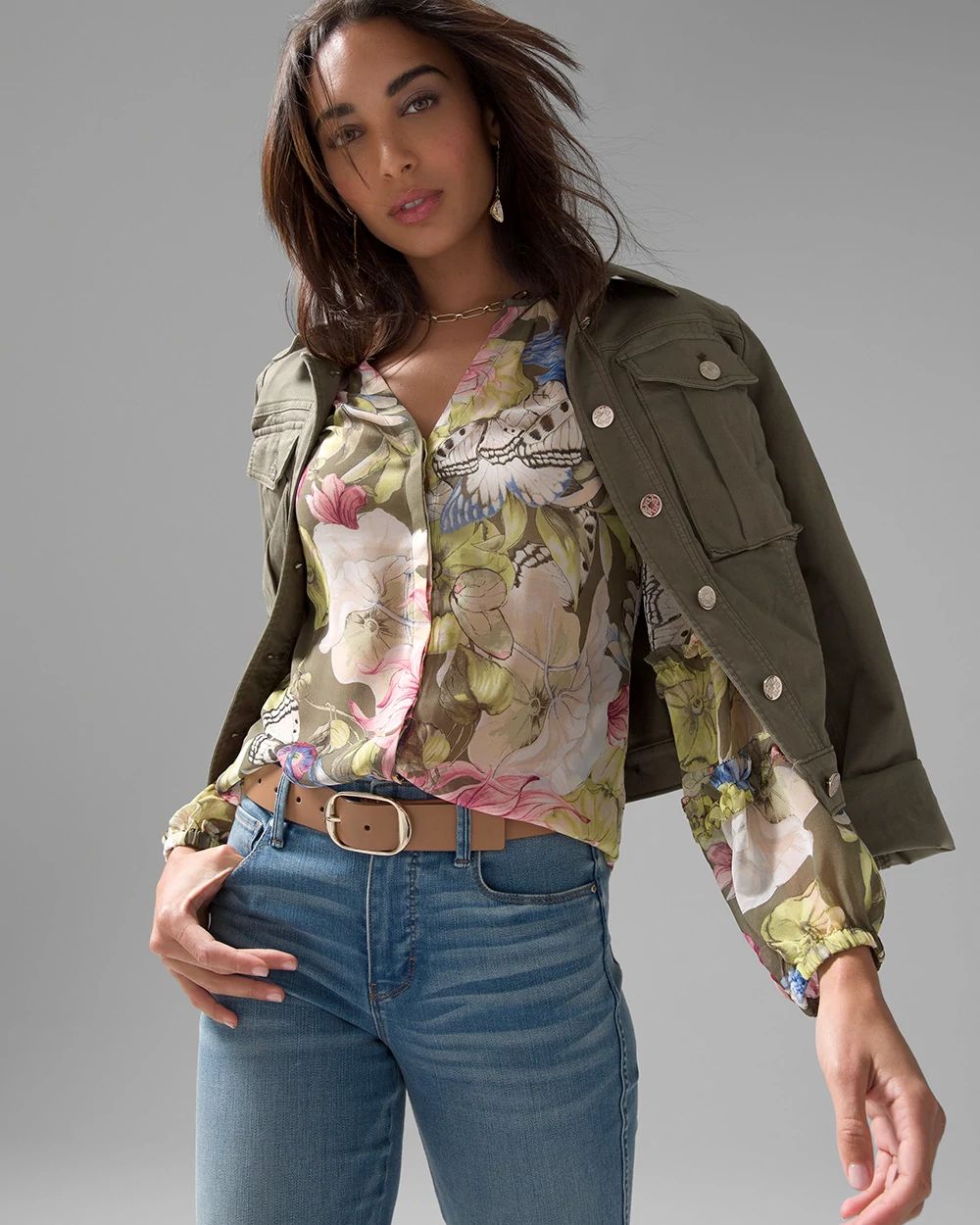 Rosé All Holiday Blouse