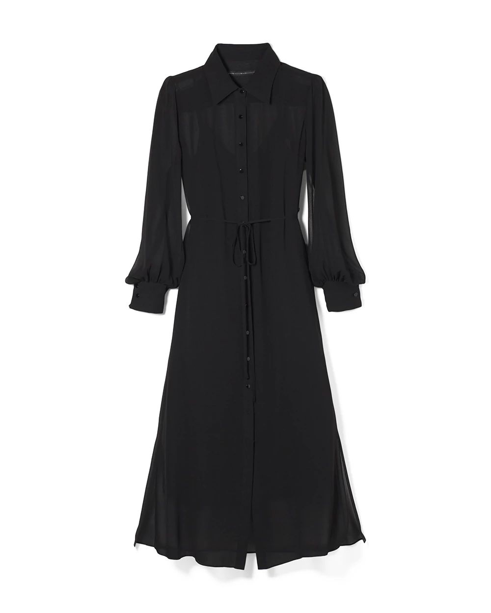 Black Shirt Dress