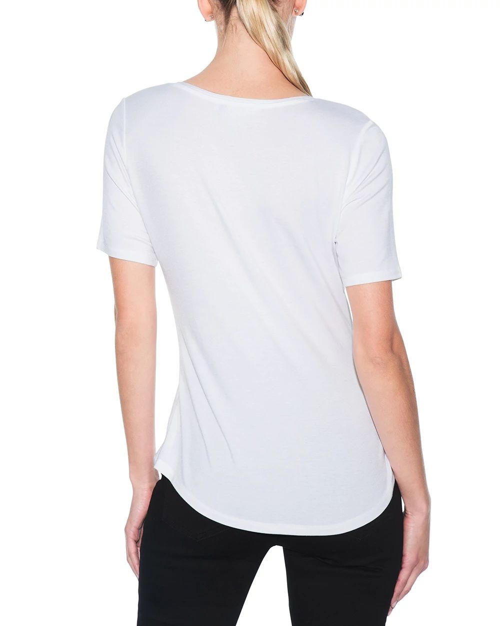 Outlet WHBM V-Neck Foundation Tee