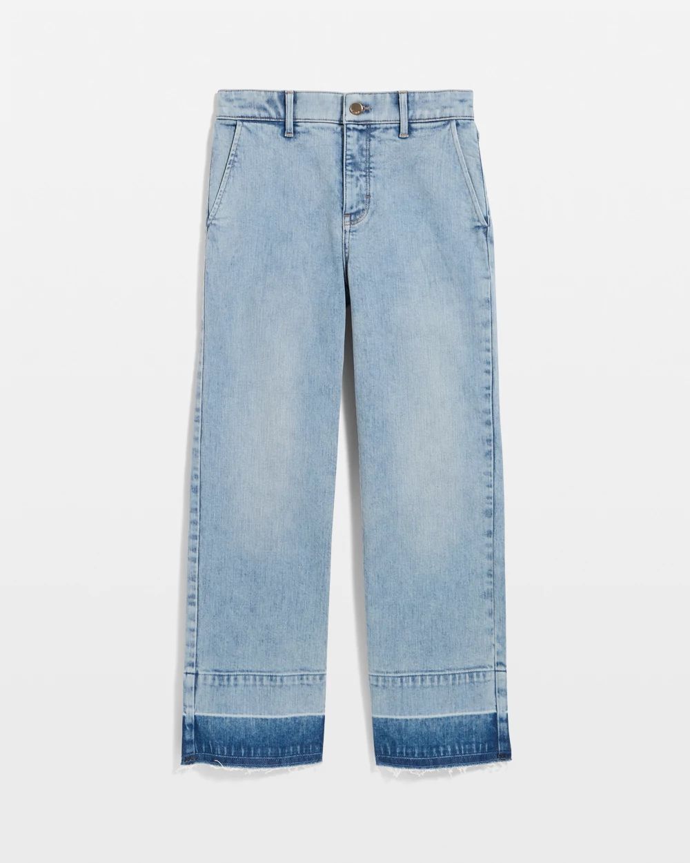 High-Rise Cropped Trouser Jean