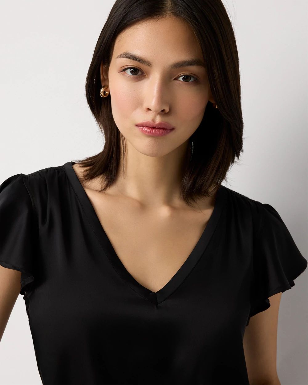 Satin Detail Glamgetter Tee