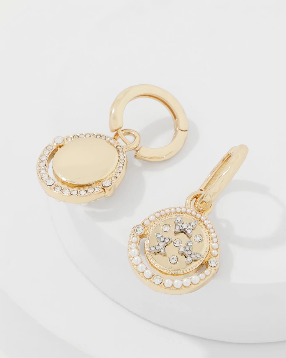 Convertible Huggie Hoops click to view larger image.