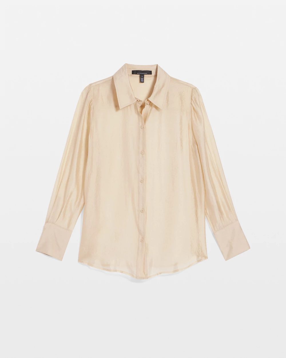 Petite Soft Shirt with Shine