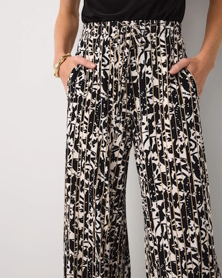 Pull-On Wide Leg Pant click to view larger image.