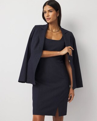Petite Tailored Denim Dress click to view larger image.