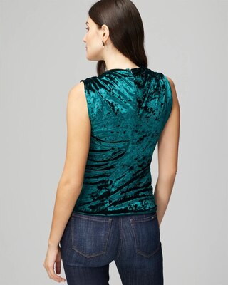 Crushed Velvet Shell
