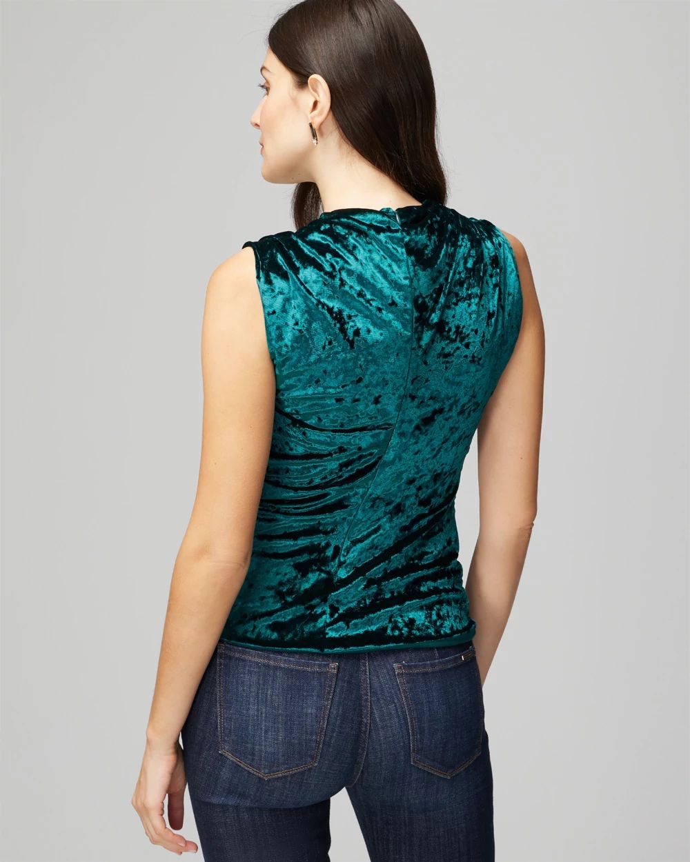 Crushed Velvet Shell