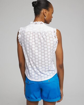Outlet WHBM Eyelet Shell