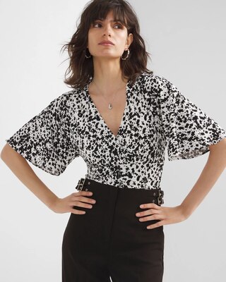 Matte Jersey Kimono Top