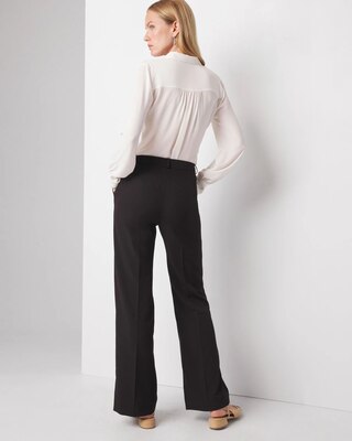 WHBM® Petite Lightweight Luna Wide Leg Trousers click to view larger image.