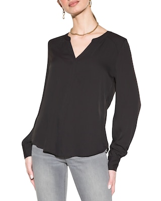 Outlet WHBM Soft Button-Down Shirt