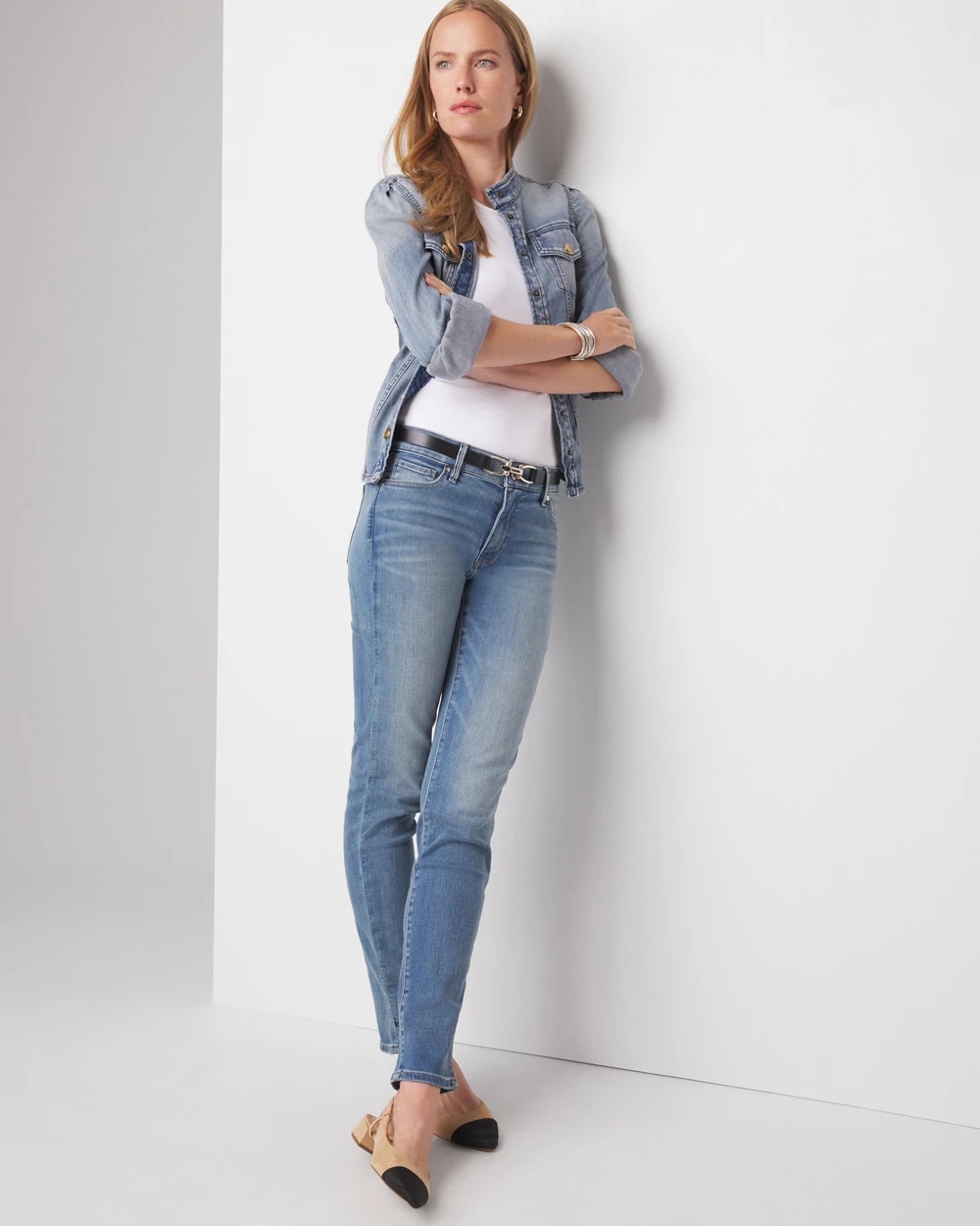 WHBM FORME™ Ribbed Stretch Tank