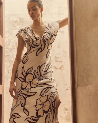 Satin Slip Maxi Dress