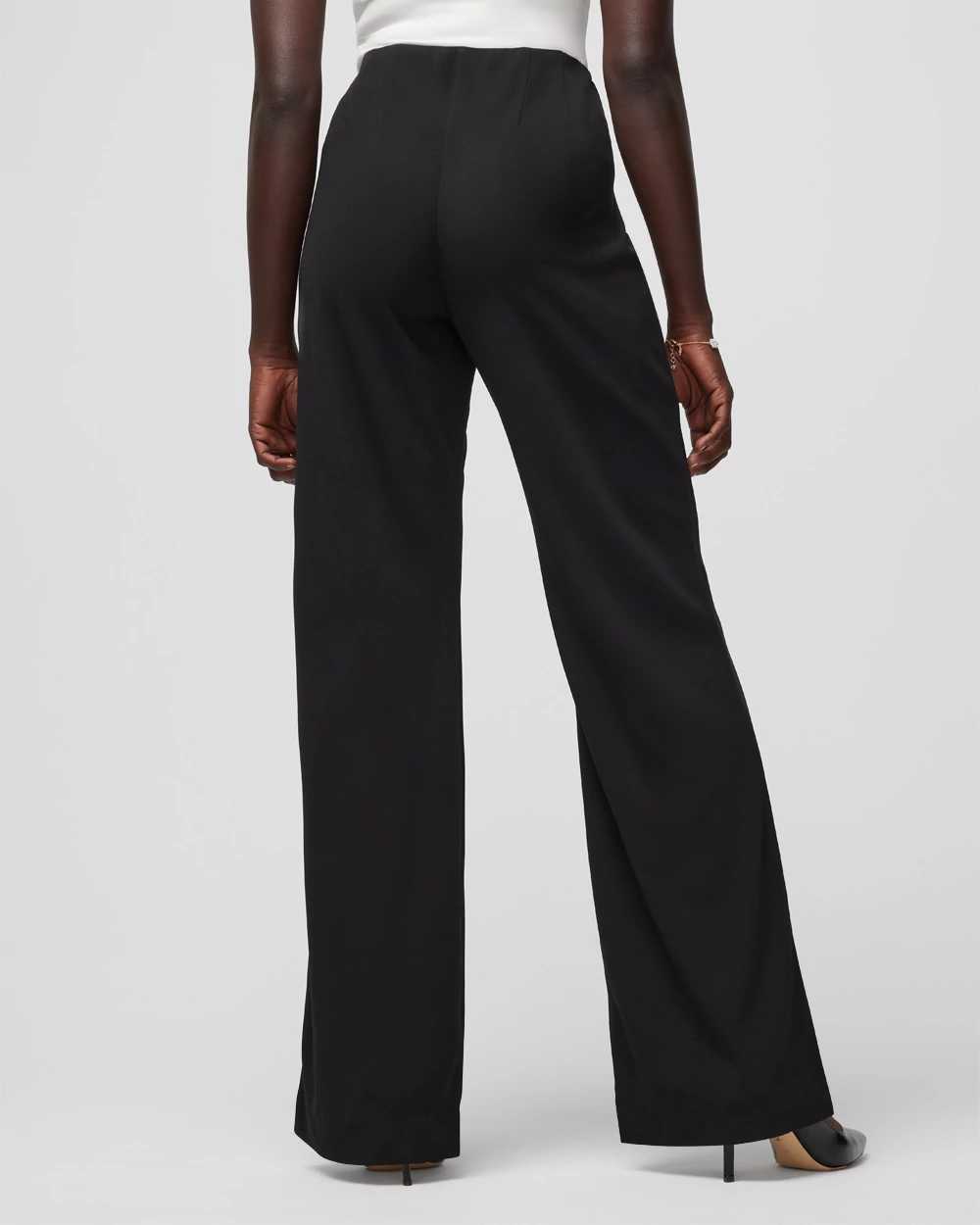 Curvy WHBM® Slip On Wide Leg Pant click to view larger image.