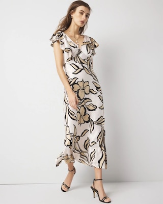 Satin Slip Maxi Dress
