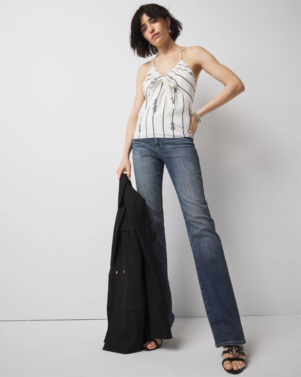 Tie-Front Halter Top
