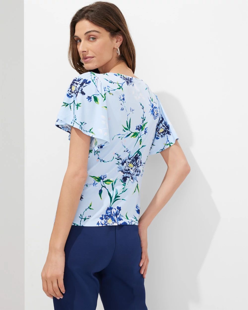 Outlet WHBM Ruched Tee