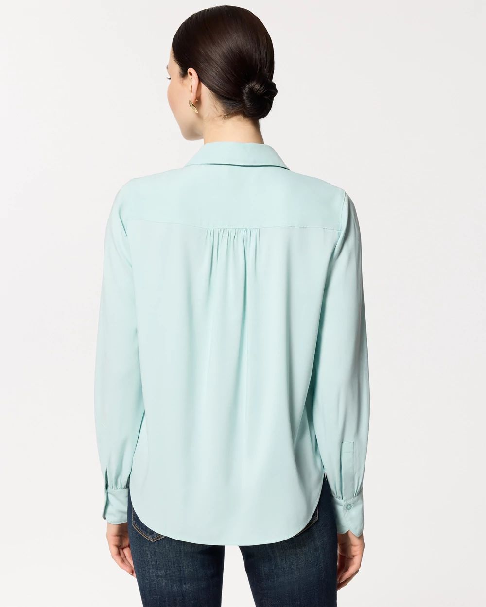 Matte Satin Soft Shirt click to view larger image.
