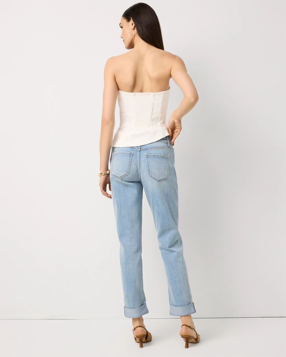 Mid-Rise Girlfriend Jean
