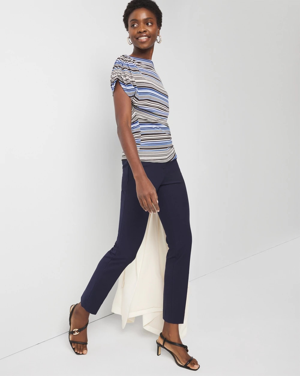 Asymmetric Ruched Top - image 2