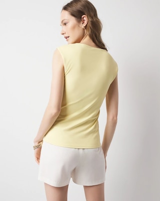 WHBM FORME™ All Ways Stretch Square Neck Top click to view larger image.