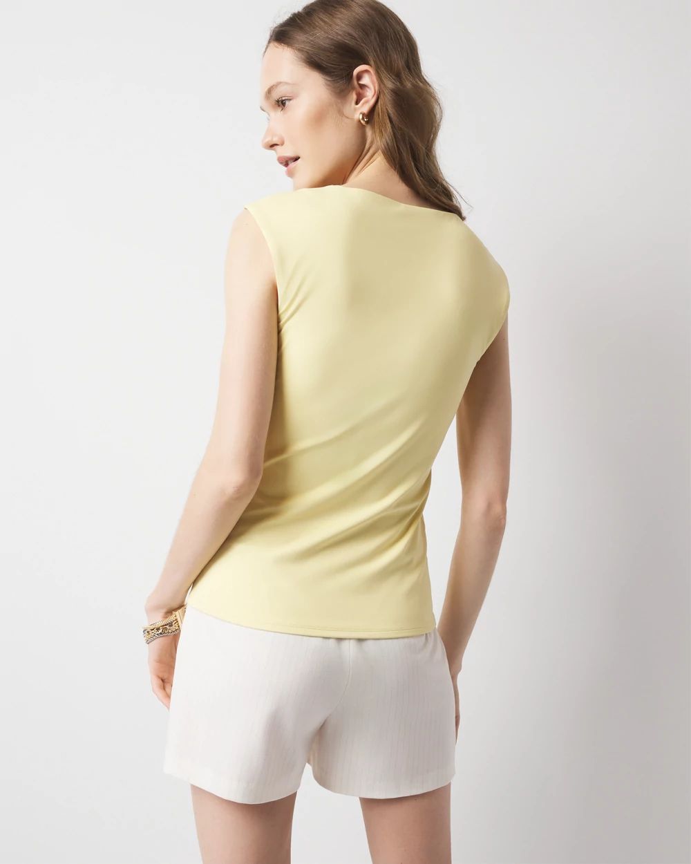 WHBM FORME™ All Ways Stretch Square Neck Top