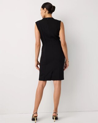 Square Neck Sheath Dress click to view larger image.