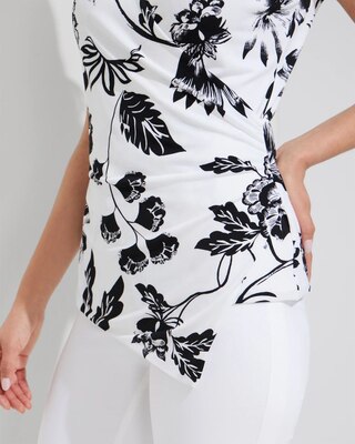 Outlet WHBM Sleeveless Wrap Top