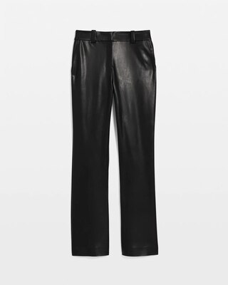 Faux Leather High-Rise Blake Bootcut Pant click to view larger image.