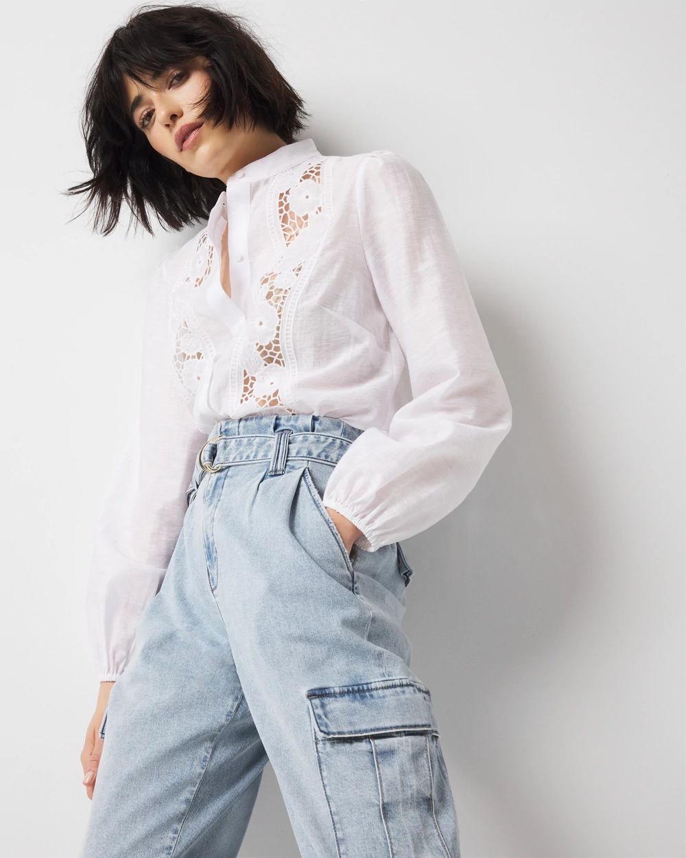 Petite Extra High-Rise Cargo Jean