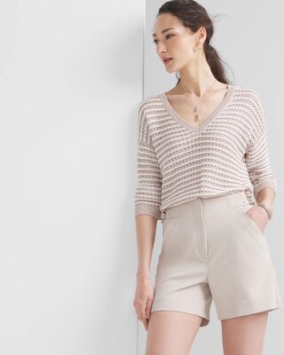 Extra High-Rise 5-Inch Buckle-Waist Shorts
