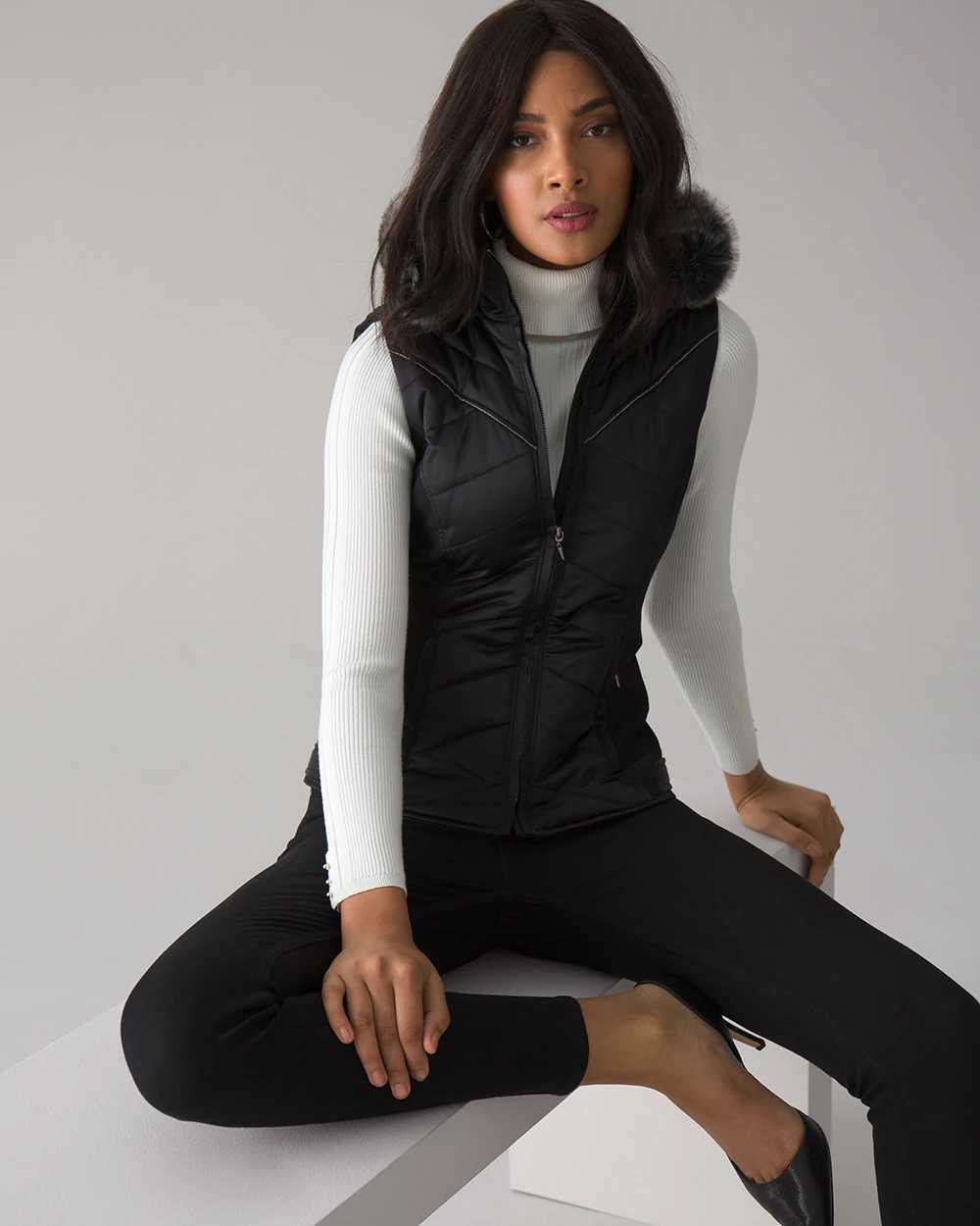 White house black market new arrivals vest