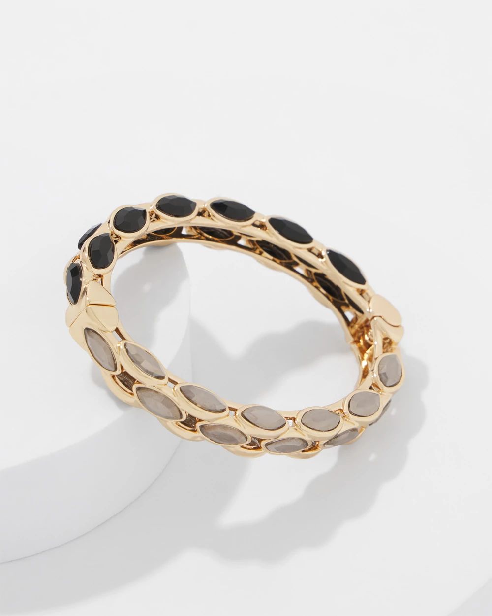 Hematite Hinge Bracelet
