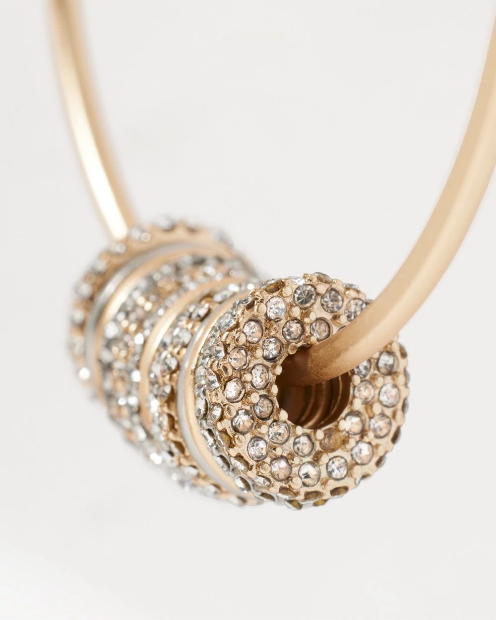 Metal Rings Hoop Earrings