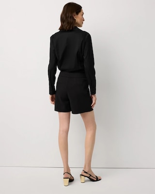 Horsebit Detail Tailored Short click to view larger image.