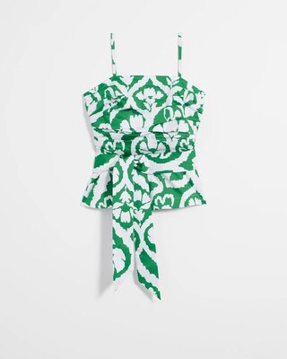 Tie-Waist Bustier