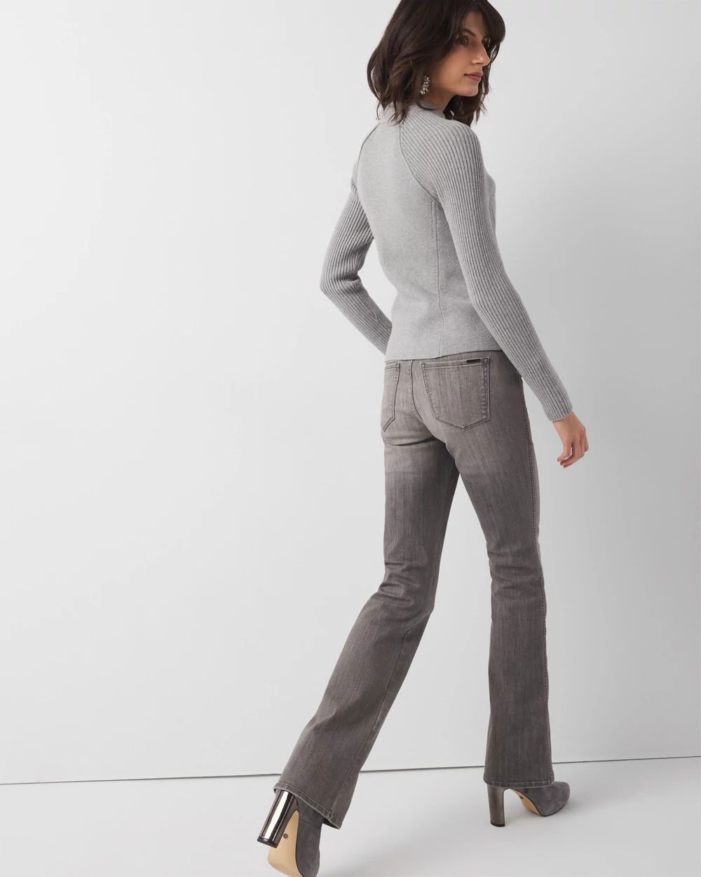 Petite Moto Sweater Jacket