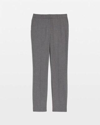 WHBM® Elle Slim Ankle in Pinstripe click to view larger image.