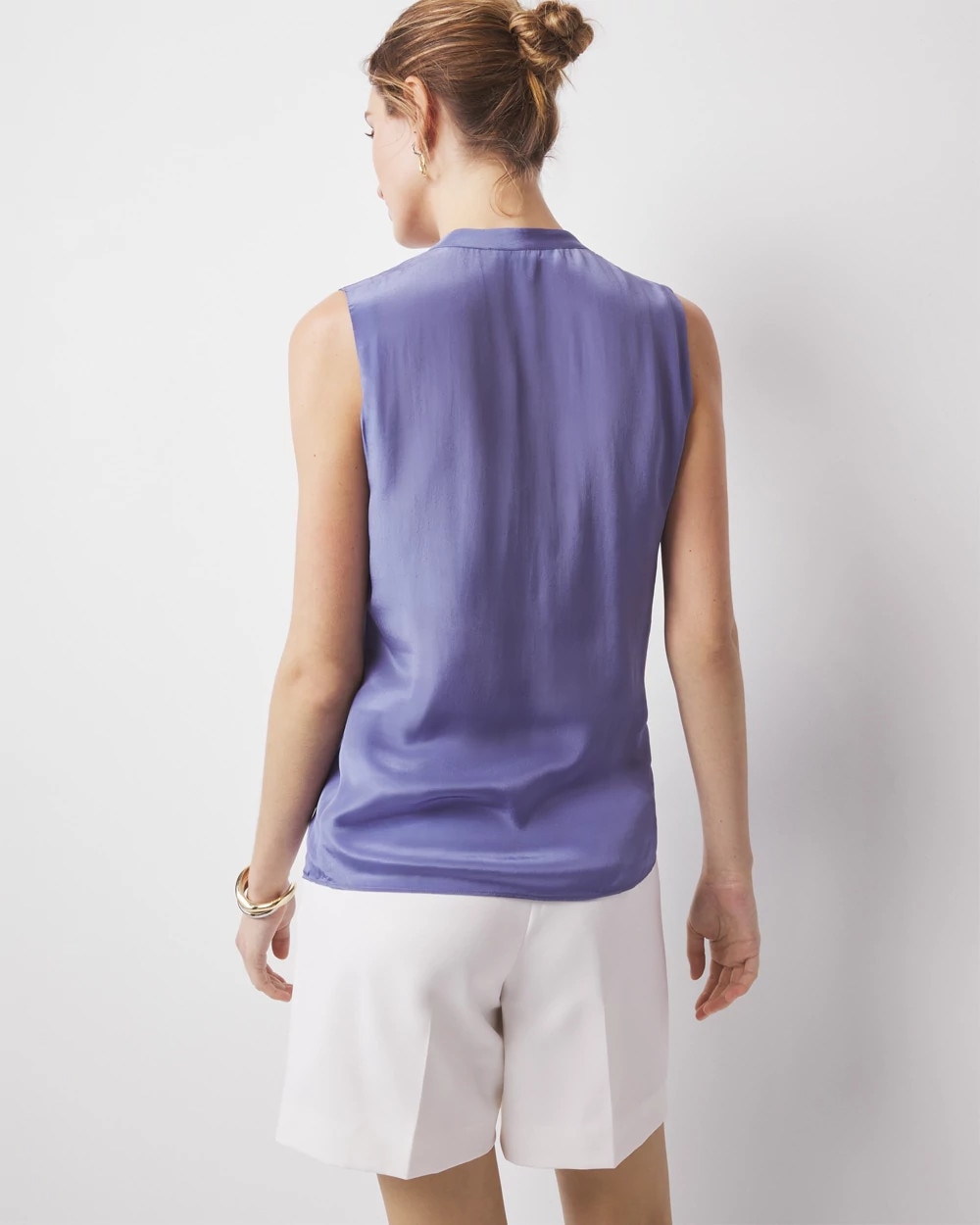Petite Pleated Shell