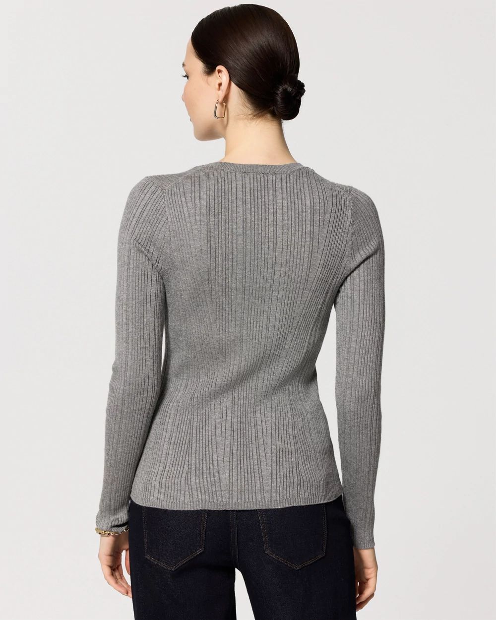 Long Sleeve Crewneck Pullover click to view larger image.