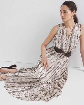 Chevron Maxi Dress
