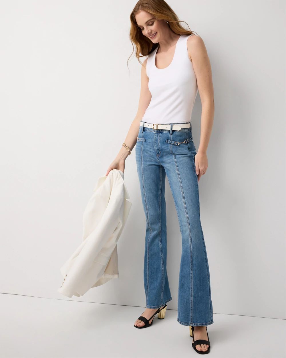 WHBMFORME™ All Ways Stretch Scoop Neck Shell