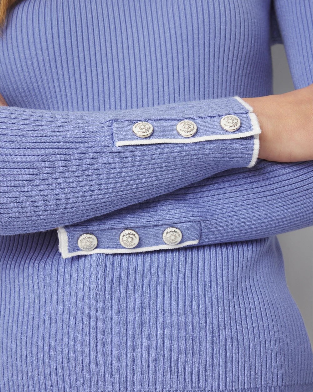 Ribbed Crewneck Pullover - image 3