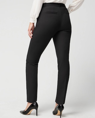 WHBM® Elle Slim Ankle Comfort Stretch Pants click to view larger image.