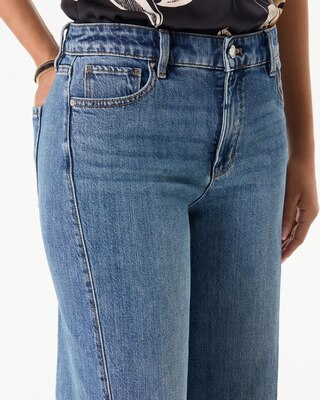 Petite High-Rise Wide Leg Jeans click to view larger image.