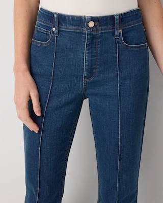 High-Rise Cropped Bootcut Jean click to view larger image.
