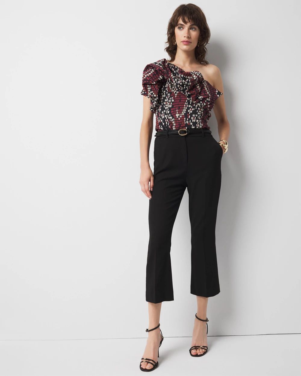 Tailored Kick Flare Pant
